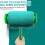 Professional 6-Piece Paint Roller Set for Walls and Ceilings - Extendable Brush, Tray, Rollers, Stirrer - Non-Drip 3