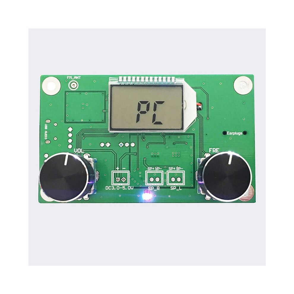 Dsp Pll Digital Stereo Fm Radio Receiver Module 87-108Mhz With Serial Control Frequency Range 50Hz-18Khz 4712902386347