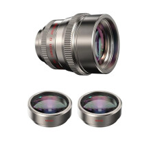 Retro T-Mount Teleobjektiv Handy-Telekonverter 2x Telefoto-Makroobjektiv für für VIVO X200U für 15 Ultra