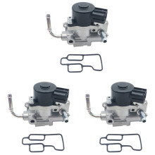 3X Leerlaufluftregelventil mit Dichtung 23781-5M010 AC283 216636 2173188 23781-6M410 237816M41 für Sentra 2000-2006 1,8 L