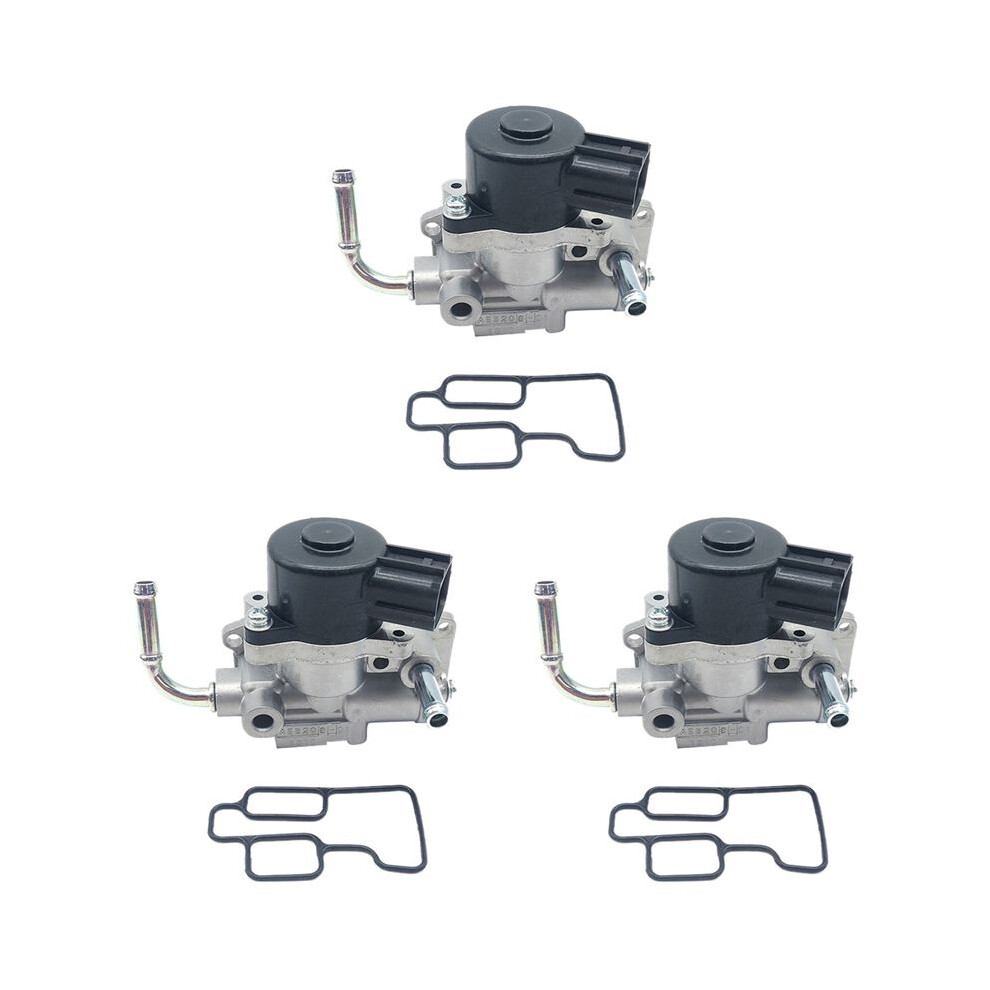3X Idle Air Control Valve W/ Gasket 23781-5M010 Ac283 216636 2173188 23781-6M410 For Sentra 2000-2006 1.8L 4711307581005