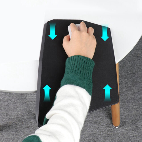 Solid Geometry Mouse Pad Large Size Composite PU + ABS Hard Mouse Wrist Pad to Prevent Wrist Damage Office Game Mat 1