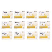 12 x 90g Dove Dove Nourishing Argan Oil Beauty Cream Bar Soap