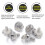 Tf3425 Two M4 Quick-Release Screws Compatible Camera Drone Shoulder Strap Hook :TF3425 2pcs Surprise Gift 2