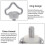 Tf3425 Two M4 Quick-Release Screws Compatible Camera Drone Shoulder Strap Hook :TF3425 2pcs Surprise Gift 3