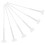 6Pcs Plastic Clip-on Car Flagpole Mount White Window Flag Display 11