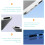 Raindrops 100pcs Universal Speaker Mesh Anti-Stickers For Maintenance 4