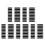 Raindrops 100pcs Universal Speaker Mesh Anti-Stickers For Maintenance 7