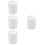4Pièces Récipients Becher Plastique Usage Portable 6