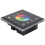 DC12V-24V RGB / RGBW Wall Mounted Touch Panel Controller Glass Panel Dimmer  Controller for LED Strips Lamp Black 7