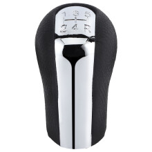 Toyota 5 Speed Shift Knob Black Silver
