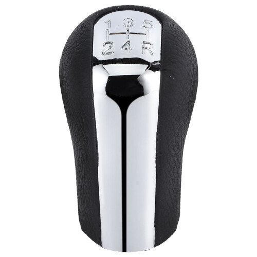 Toyota 5 Speed Shift Knob Black Silver