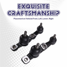 1Pair Front Lower Joint Assy for GS300 GS350 GS450h RC300 RC350 13-20 43340-39625 43330-39865,K500370