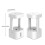 580Ml Anti-Gravity Humidifier With Water Droplet Backflow Atomizing Aroma Diffuser (Colorful Light) :colored light Surprise Gift 3