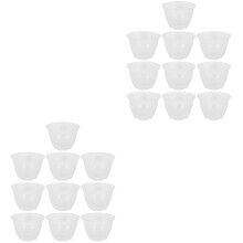 20Pièces Pot D'eau Pour Plantes Plastique Durable Usage Stockage