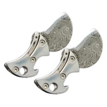 Titanium Compact Bottle Opener & Cutter Multifunctional Bottle Opener Keychain for Camping,Everyday Carry Gear