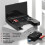 7 In1 Multifunctional Card Reader Storage Box USB2.0 TF  Card Memory Card Case Micro-Type C Adapter Card Storage Box B 7
