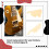Guitar Pickguard Cream Single Ply Guard Plate Pickguard för  LP Gitarrdelar 6