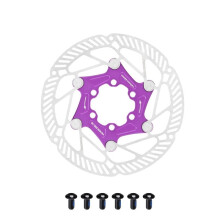 Bicycle Brake Disc MTB Bike Disc 140MM Bike Disc Brake Rotor Heat Dissipation Bicycle Floating Rotor for Road MTB C