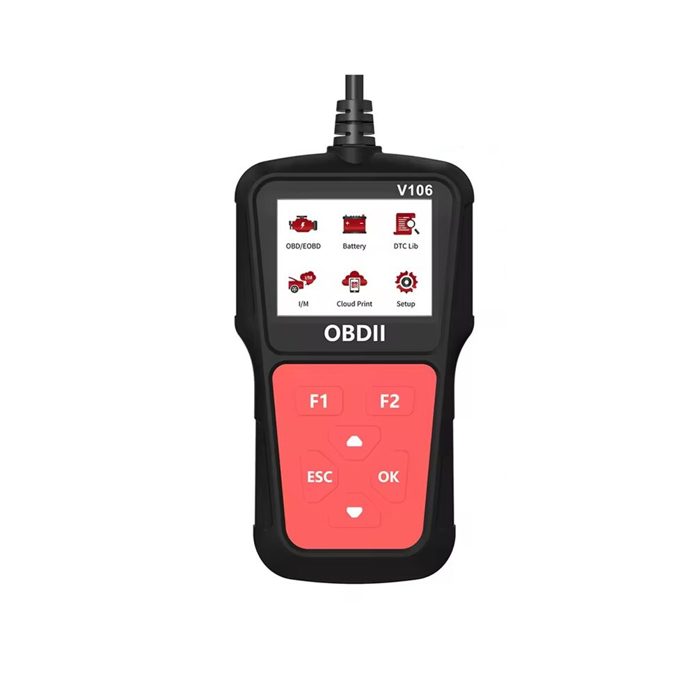 V106 Scanner Obd2 Scanner Professional With Multilingual Support Car Diagnostic Tool 4713580605454