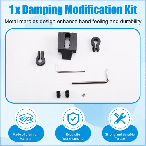 For Simracing Metal Upgrade Steel  Elastic Damping Kit for  TH8A Modification Accessories 1