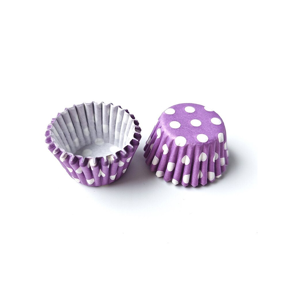 Polka Dot Pattern Cake Paper Liners, 2.5Cm Muffin Cup Base Paper Pads, Perfect For Cakes, Cupcakes, Pastries Cream 6033418177488