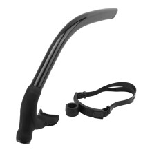 Silicone Swimming Front Breathing Tube Diving Training Adults Snorkel Diving Tube Swimming Scuba Diving Equipment,Black