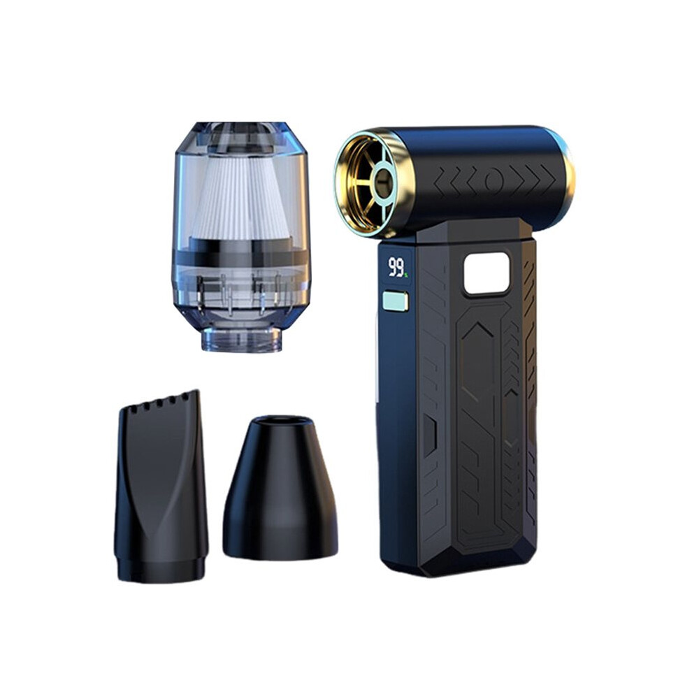 130000 Rpm Brushless Violent Air Blower Handheld Turbo Fan Air Blower & Vacuum 2-In-1 For Car Keyboard Home 4712131351444