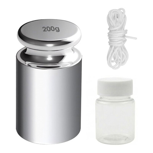 Pool Float Anchor Set, 200g Chrome-Plated Steel Weights for Stability, Includes Sealed Anti-Rust Bottle 1