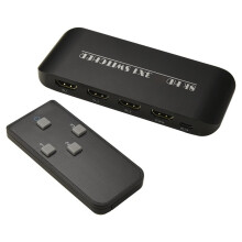 8K -Compatible Switcher 3x1 Remote Control Video Screen Cutting 8K 60Hz 4K 120Hz 48Gbps Converter