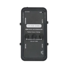 Générateur de Lignes de Balayage Compatible pour Émulateurs de Jeux Rétro MAME, Arcades, Adaptateur Vidéo Effet CRT