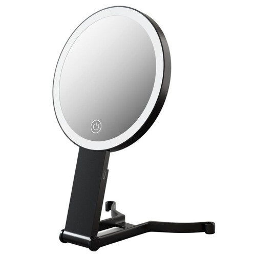 Makeup Mirror with Lights, 20X/1X Double Sided Magnifying Makeup Mirror with 3 Color Lighting and Adjustable Brightness