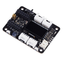 Carte D'Extension pour Seeed avec Écran OLED Grove, I2C, UART, Entrées Analogiques et Numériques, Buzzer, Bouton et Gestion de la Batterie