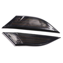 1 Paire de Feux de Position Latéraux à LED avec Clignotants Dynamiques pour 718 Cayman/911/991/981 12-18 99163125505 99163125506 B