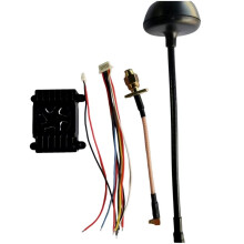 Émetteur Vidéo 5,8 GHz 72 Canaux 2,5 W avec Affichage OSD Commutable et Ventilateur de Refroidissement pour Drones de Course FPV Longue Portée