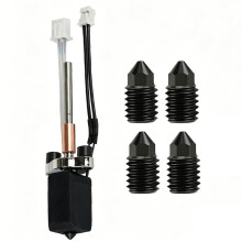 Novo Hotend de Cerâmica Atualizado para K1C/K1 MAX com Bico Substituível em Aço Endurecido para K1 K1 MAX