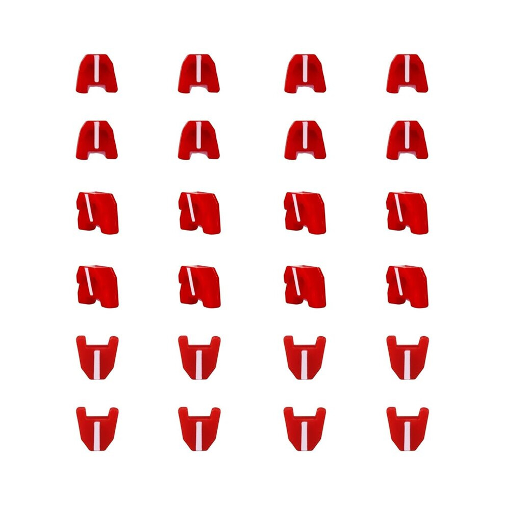24Pcs 42-38-0017 No-Mar Pad Kit For M18 2746-20 Nailer Tip, 18 Gauge Nailer For Nailers Bit 4712439120391