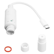POE to USB C Power Converter,Ethernet to Type C 5V 2.4A 12W Charging Adapter for Security Cameras