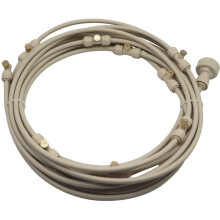 Kit de Tuyau D'Arrosage Brumisateur de 6 M pour Jardin, Serre, Terrasse et Anneau D'Arrosage