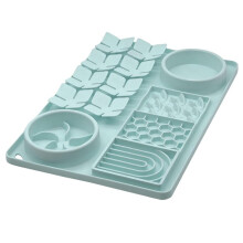 Slow Feeder Bowl for Dogs, Silicone Lick Mat with Suction Cups, Snuffle Mat for Pet Smell Training for Slow Eating