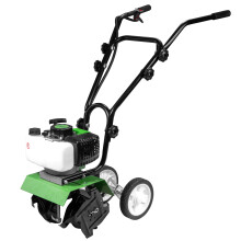 52cc Petrol Rotavator Garden Tiller 2-Stroke Mini Soil Cultivator Allotment Tool