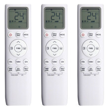 3X Condizionatore D'Aria per TCL Telecomando A/C Telecomando Fahrenheit Celsius Converti Freddo e Caldo 002383