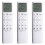 3X Climatiseur pour TCL Télécommande A/C Fahrenheit Celsius Convertir Refroidir et Chauffer 002383 1
