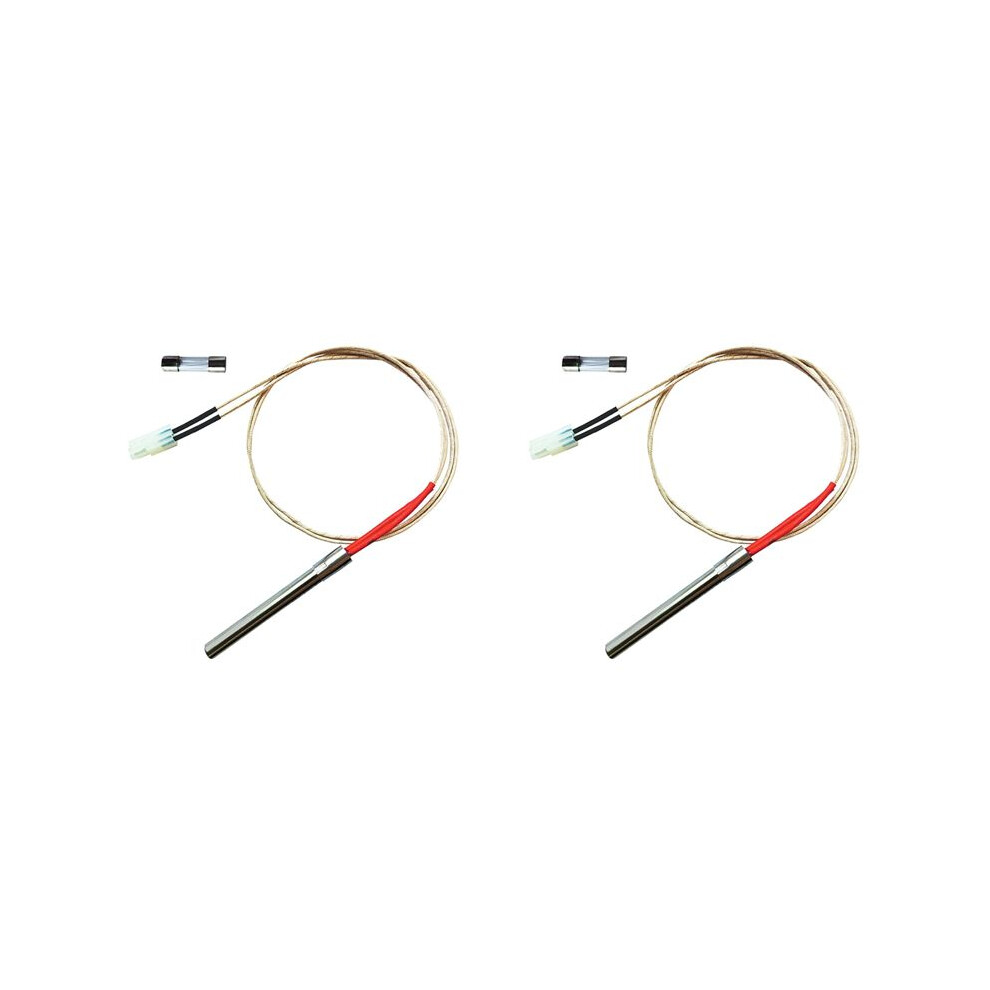 2X 220V Ignition Igniter Waterproof Hot Rod Wood Pellet For Fireplace Grill Stove Parts 4712847506602