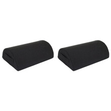 2X Non-Slip Foot Rest for Under Desk At Work, Under Desk Footrest Ergonomic Memory Foam Foot Stool Pillow Cushion