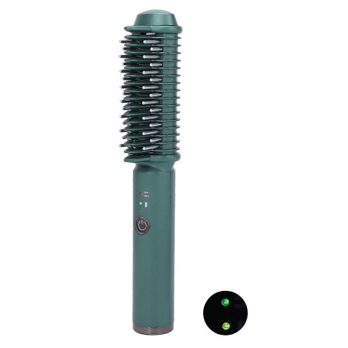 Cepillo alisador de pelo USB con temperatura ajustable. 1