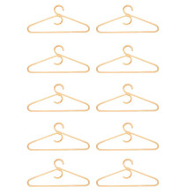 Rattan Clothes Hanger Style,Garments Organizer,Rack Adult Hanger,Room Decoration Hanger for Your Clothes.10 Pcs