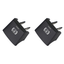 2X Parkeerrem P Knop Cover Vervanging 61312822518 voor 5 7 X3 F01 F02 F10 F18 F20 F25 2010-2017