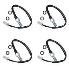 4X Motorcycle Hydraulic Brake Light Pressure Banjo Bolt M10 Pitch for Atvs M10 1MM