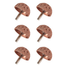 6X Pneu Tête de Meulage de Meule de Bol en Acier de Tungstène de Kit de Réparation de Rectifieuse